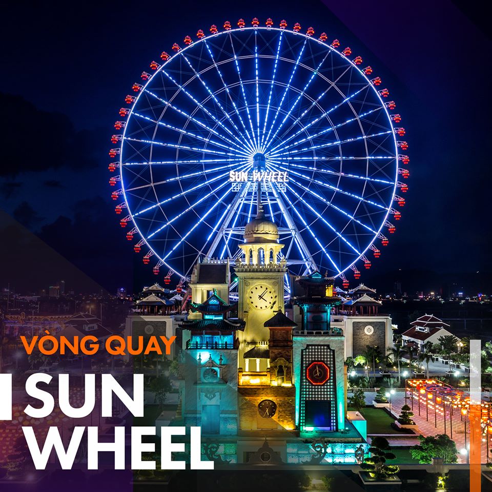 Vòng quay Sun Wheel tại Asia Park – Công viên Châu Á