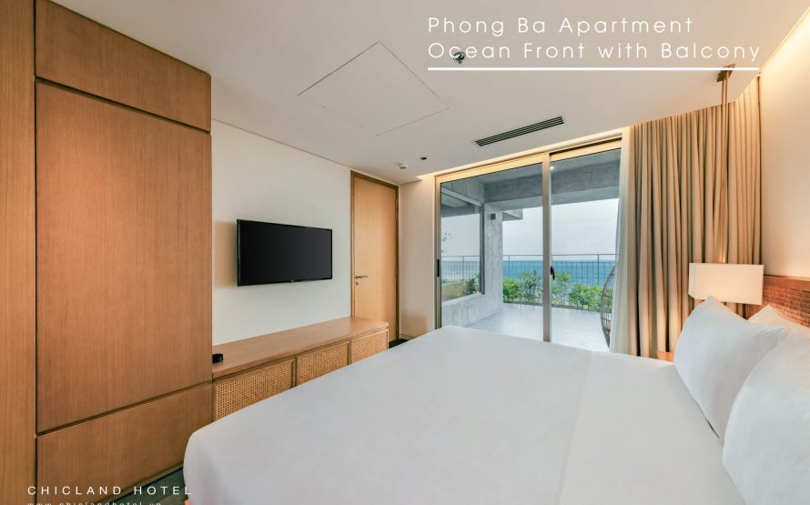 Phòng Căn hộ Phong Ba Ocean Front with Balcony